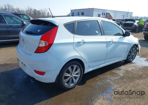 2014 Hyundai Accent Se из США, поврежденный, VIN KMHCU5AE5EU142638